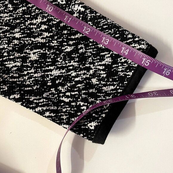 Forever 21 Black & White Marled Open Front Jacket - Picture 7 of 12